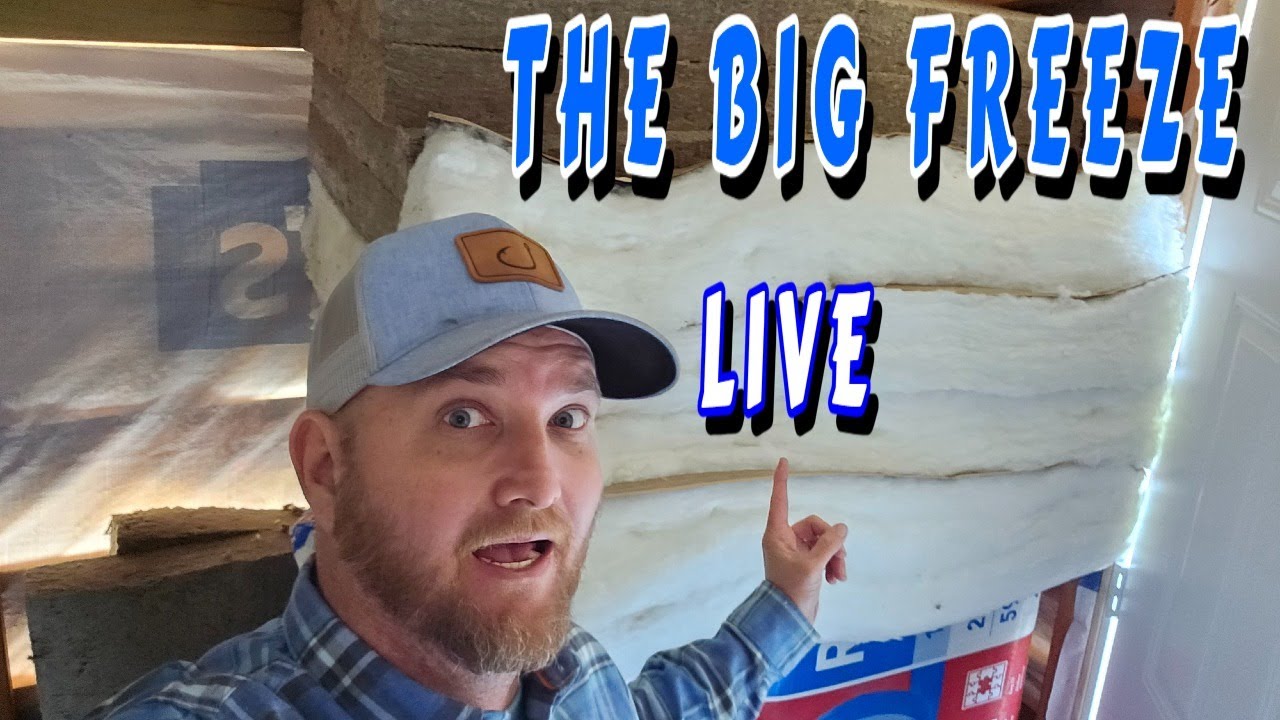 THE FREEZE IS COMING!!! tiny house, homesteading, offgrid, cabin build, DIY HOW TO sawmill