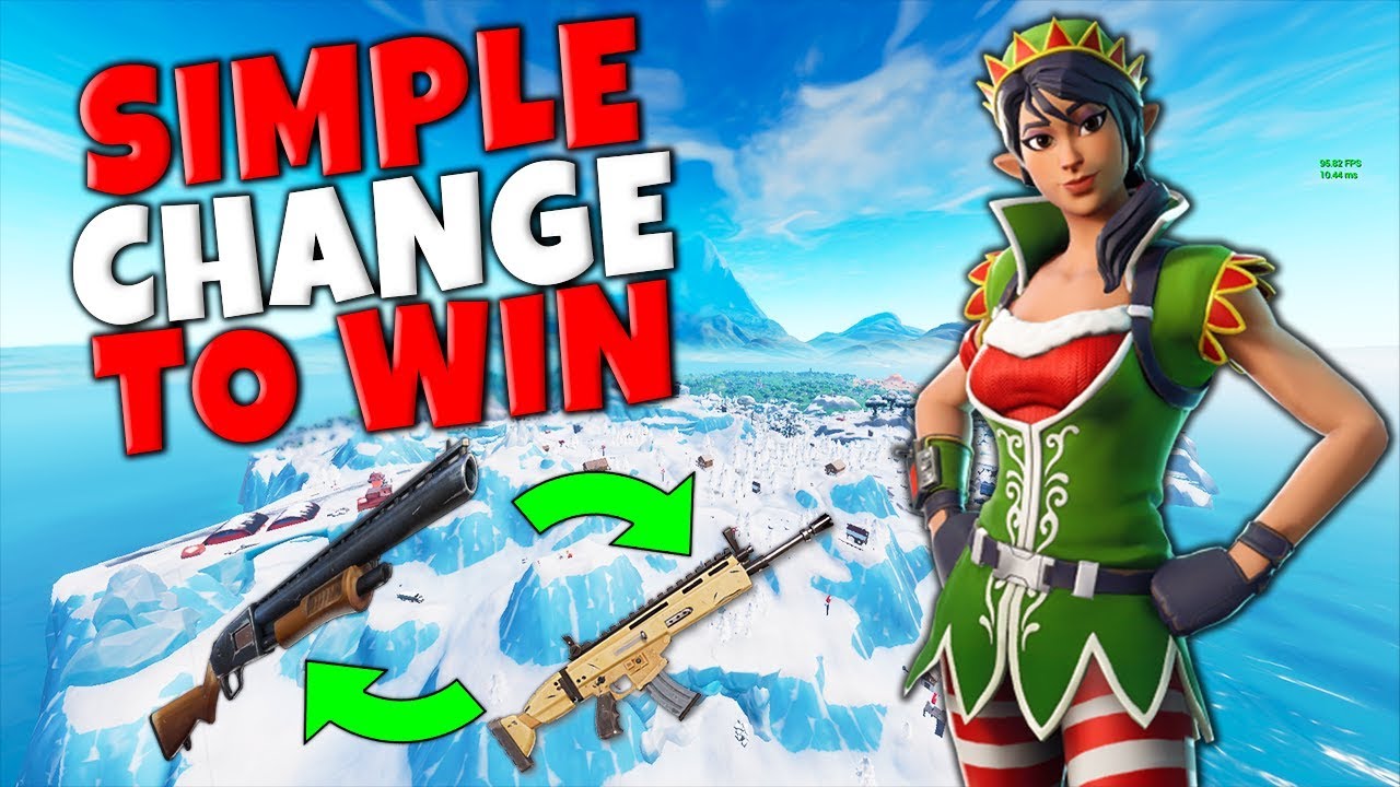 simple fortnite tip to win more fights - fortnite how to win more fights