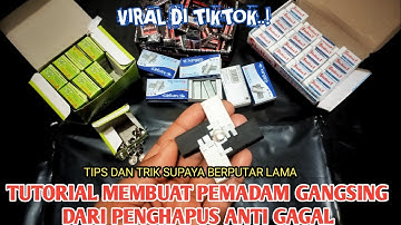 Tutorial Mudah Cara Membuat Gangsing Pemadam Viral  Anti Gagal Tips Dan Trik Supaya Berputar Kencang