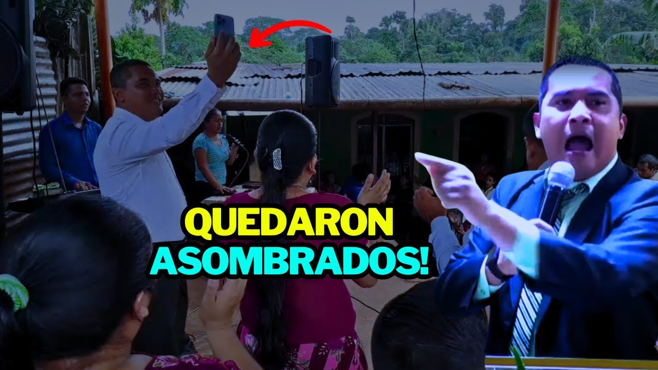 PREDICADOR CARLOS RIVAS EN VIVO - QUEDARON ASOMBRADOS CON EL MENSAJE