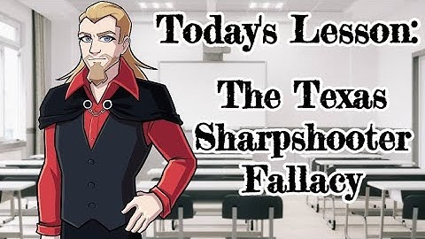 Professor Dark Explains the Texas Sharpshooter Fallacy