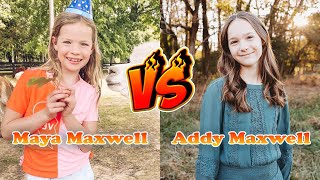 Addy Maxwell VS Maya Maxwell (Tic Tac Toy) 🔥 Transformation 2023 🔥 From Baby To Now