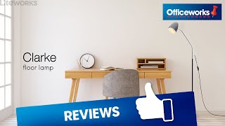 Liteworks Clarke Floor Lamp Black