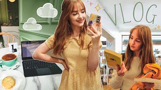 a week in my life ☁ book shopping, my birthday & writers week ~