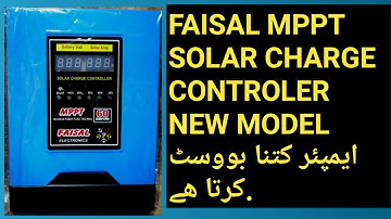FAISAL MPPT SOLAR CHARGE CONTROLER NEW MODEL