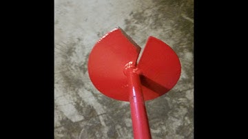 Trick for earth anchors that wont go down