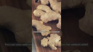 Ginger tea is a real superhero when it comes to combatting sickness.