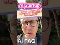 AI Startup - HUGE INVESTMENTS Required? #aifaq #ai #startup #shorts