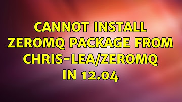 Ubuntu: Cannot install zeromq package from chris-lea/zeromq in 12.04