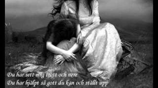 Video thumbnail of "Vara vänner - Eddie Oliva & Cyndee Peters Lyrics"