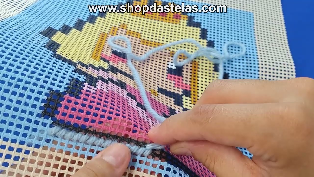 O MELHOR TUTORIAL DE MEIO PONTO NO YOUTUBE | Aprenda a Bordar do Zero com Técnica Profissional