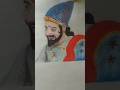 Chhatrapati shivaji Maharaj drawing #drawing #art #youtubeshorts #shorts #shortsfeed