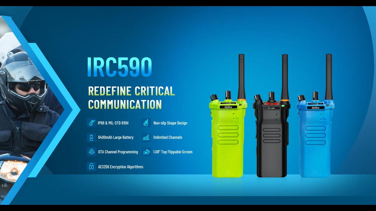 INRICO IRC590 Smart PoC Radio Drop Test