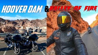 Riding Hoover Dam to Valley of Fire // Las Vegas Moto Weekend