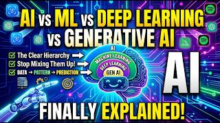 AI vs ML vs Deep Learning vs Generative AI: What’s the Difference