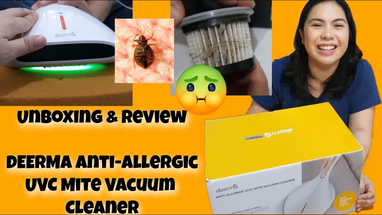 DEERMA Dust Mite Vacuum Cleaner UNBOXING & FIRST IMPRESSION REVIEW