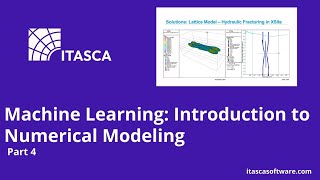 Machine Learning Introduction To Numerical Modeling Itasca Software Academy