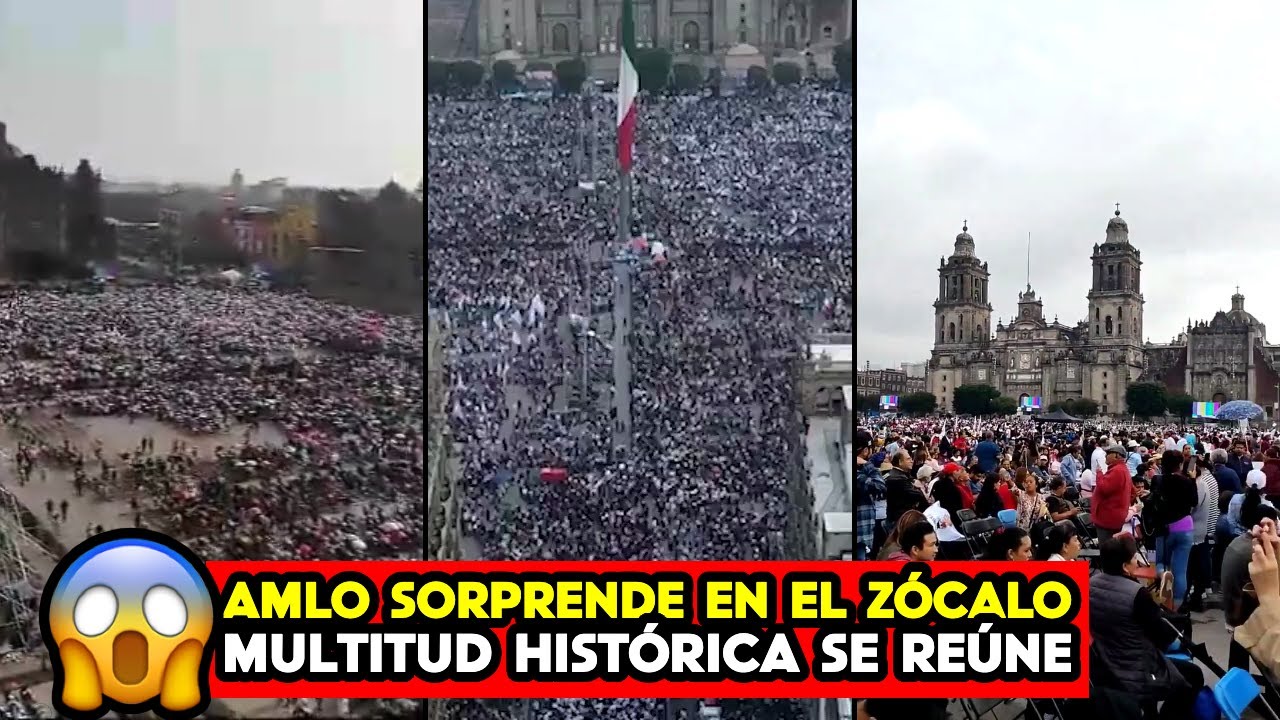 AMLO presenta su sexto informe de gobierno ante multitud histórica en ...