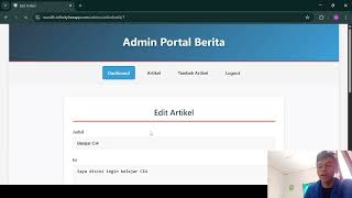Demo Tugas Akhir Praktikum Pemrograman Web 2 - Portal Berita dengan CI4 + VueJS