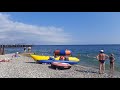 Абхазия Новый Афон пляж