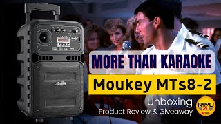 A lot more than Karaoke! We Review the Moukey MTs8-2 Professional Portable Speaker System