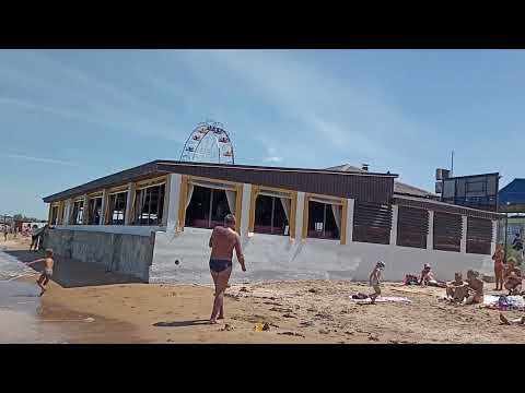 Крым. Щёлкино - 2023. Пляж и набережная