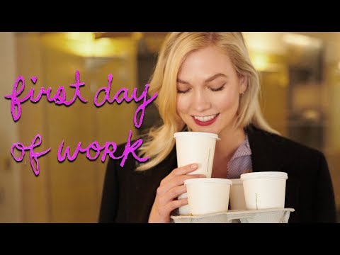 First Day at My New Job | Karlie Kloss