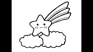 How To Draw  Shooting Star