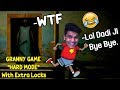 Hard mode me dadi ji ke ghar se bhag gaya   granny horror game  hard mode with extra locks