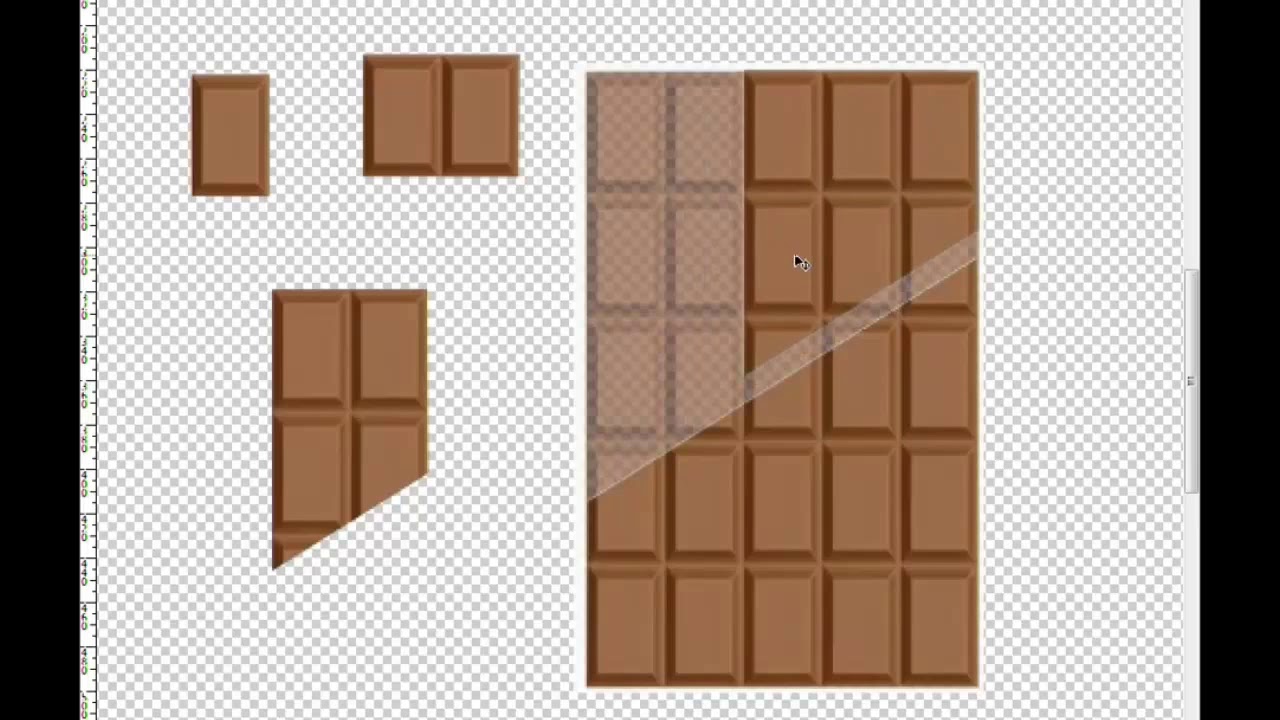 Фокус с бесконечной шоколадкой схема