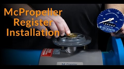 Product Support Series: McPropeller Register Installation