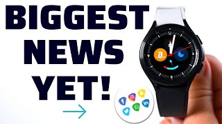 NEW UPDATE FOR Galaxy Watch 4! (MASSIVE ONE UI RELEASE)