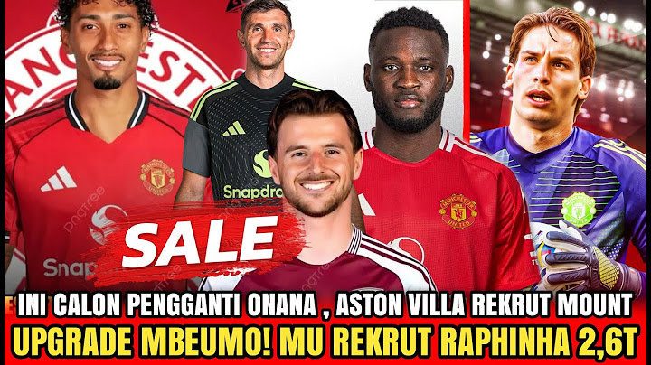 UPGRADE MBEUMO‼️MU GODA RAPHINHA 2,6T🔥VILLA REKRUT MOUNT❗SOLUSI MU🤩CALON PENGGANTI ONANA