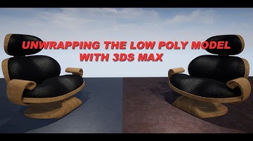 UVW Unwrapping of the Custom Chair with 3ds Max
