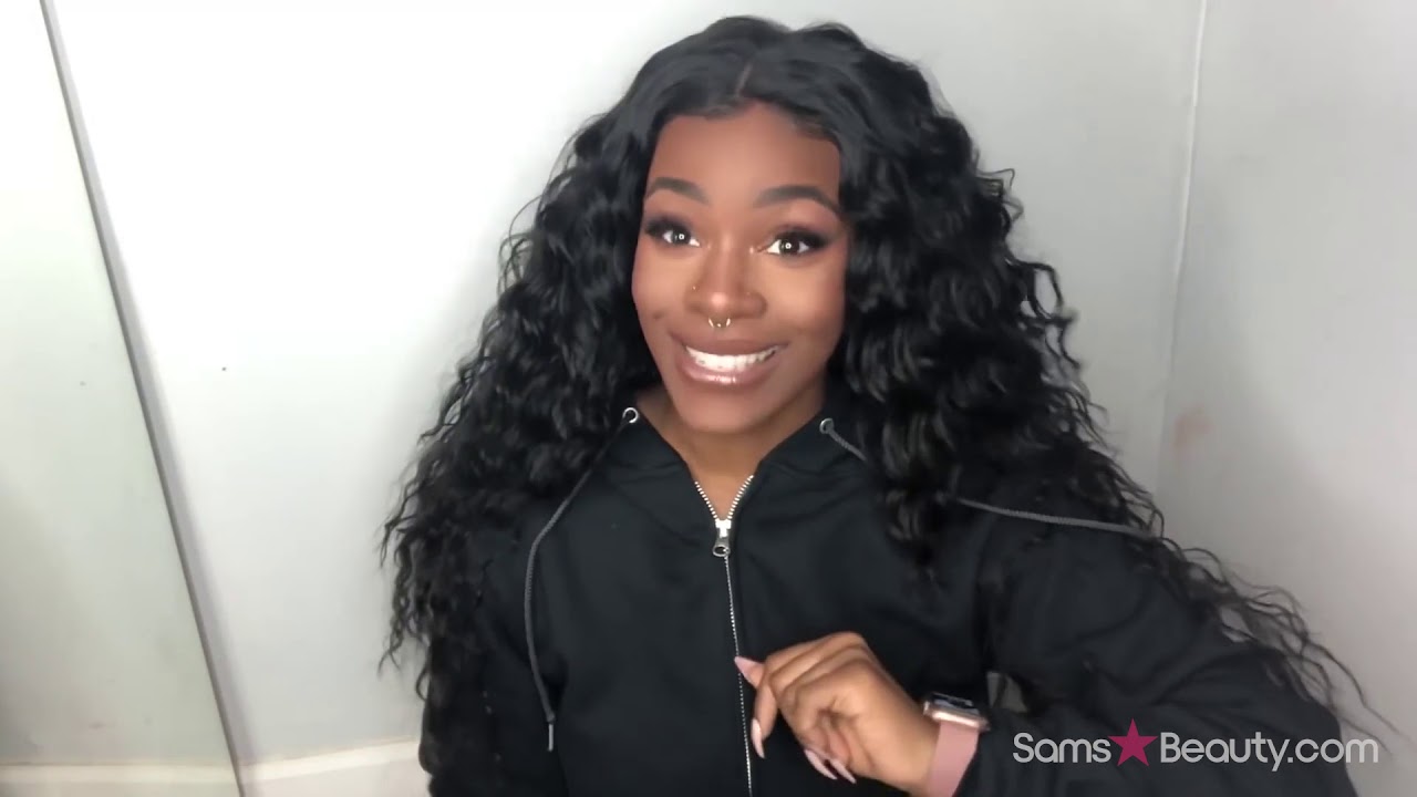 THE STYLIST LACE FRONT WIG 4X4 SWISS LACE SILK TOP PARADISE WAVE / SAMSBEAUTY.COM