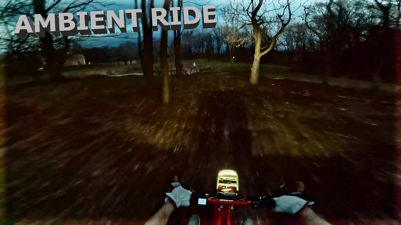 Mini Bike POV: Ominous Weather Ride w/ Severe Weather Clips