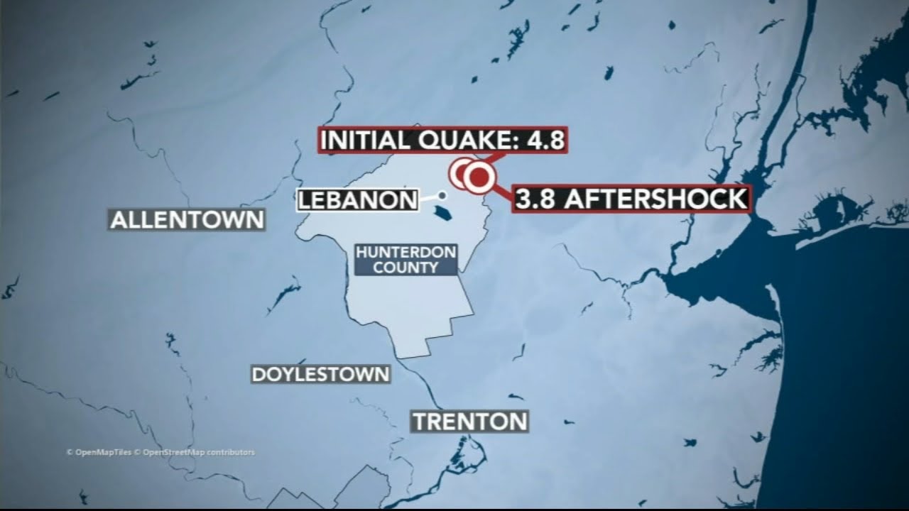 2.6-magnitude aftershock reported in New Jersey weeks after larger ...