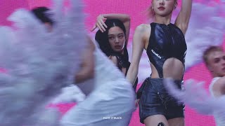 Jennie (focus) performing 'Typa Girl' at BST Hyde Park.