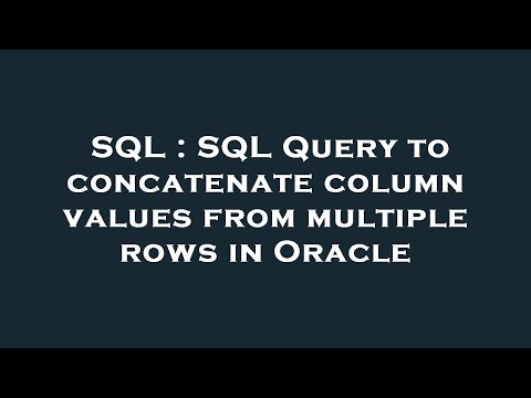 SQL : SQL