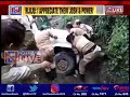 Viral video: Strength of Naga women battalion on display as they lift SUV from drain