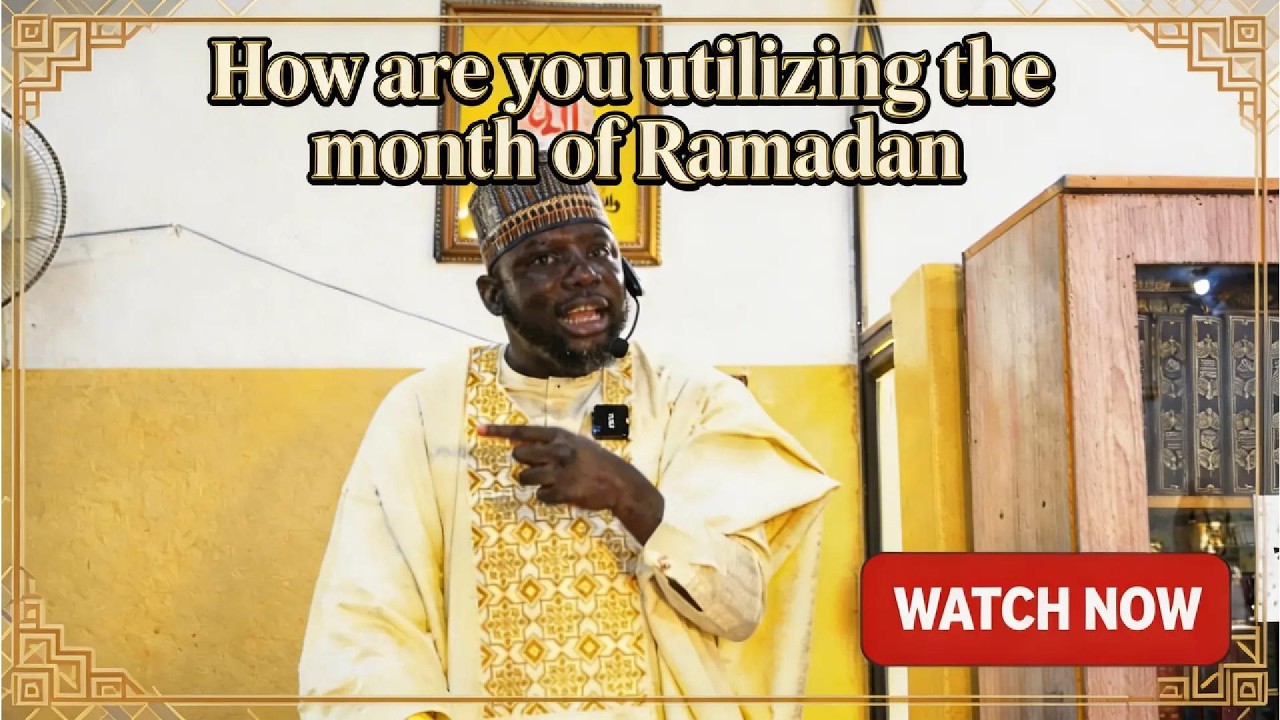 Friday Khutba || Sheikh Musa Muhammed Yabo || Utilize The Month of Ramadan || Ikoyi Central Mosque