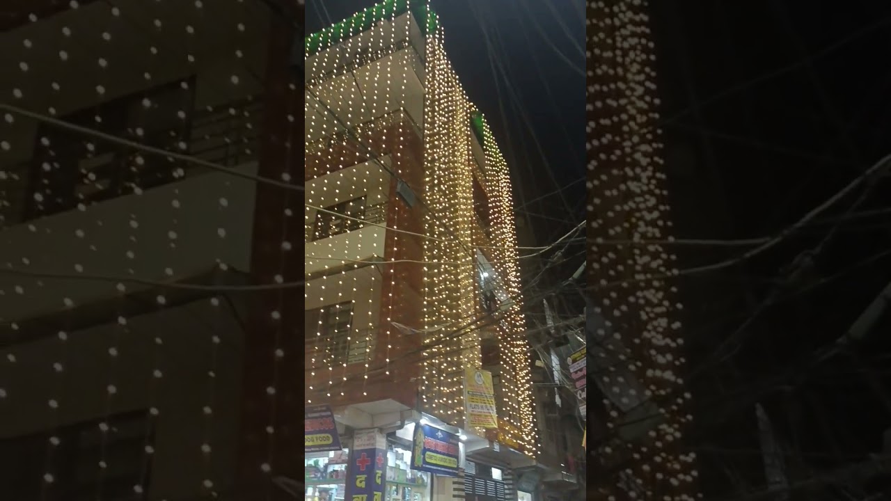 Deewali 2023 Our  building in Delhi | #deewali #deewali2023
