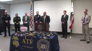 Weapons, drugs seized in massive ATF operation