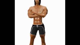 Male dripping wet IMVU Skin.avi