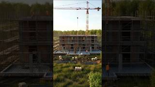 From Empty Plot to Modern Duplex Masterpiece 🏡 #construction #dreamhome #timelapse