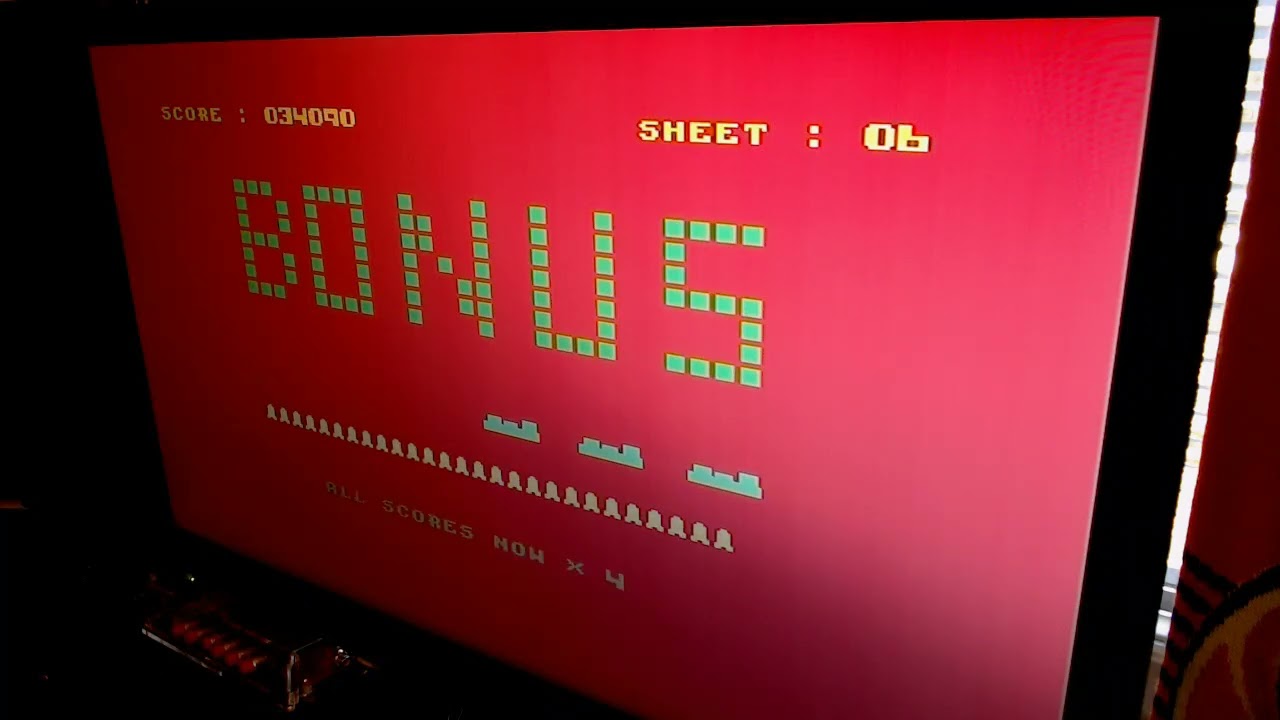 Commodore 64, Missile Command, Interceptor, 50580 points - YouTube