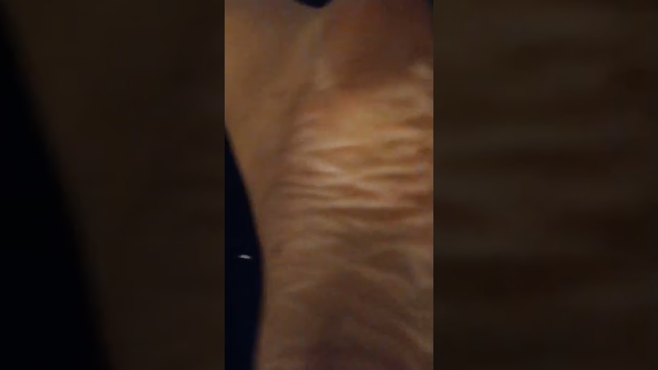 Milf feet before bed