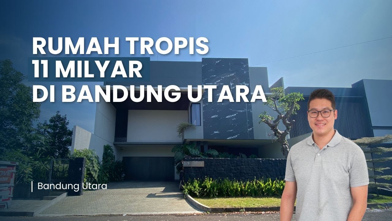 Rumah Tropis 11 Milyar di Bandung Utara