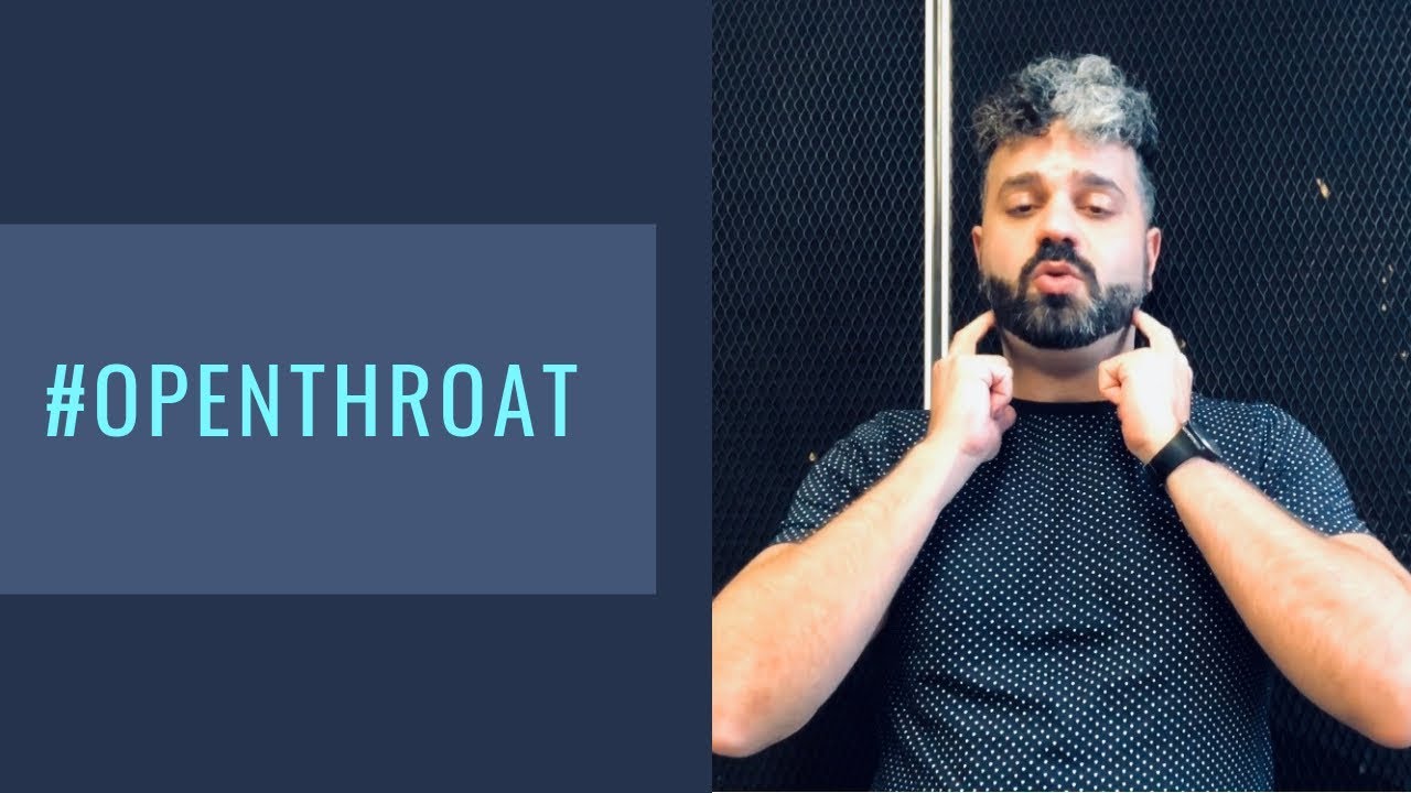 How To Sing With An Open Throat