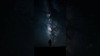 Beautiful night sky #nightsky #sky #night #stars #space #nature #vibes #shorts #aivideo
